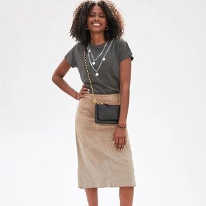 Clare V Silver Box Chain crossbody strap